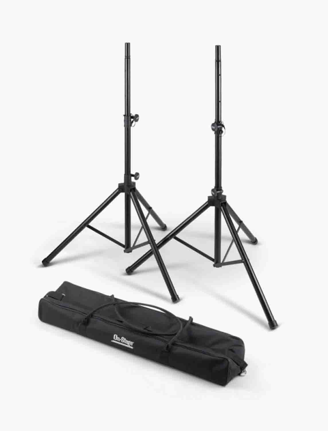 On Stage SSP7950 All-Aluminum Speaker Stand Pack - Hollywood DJ