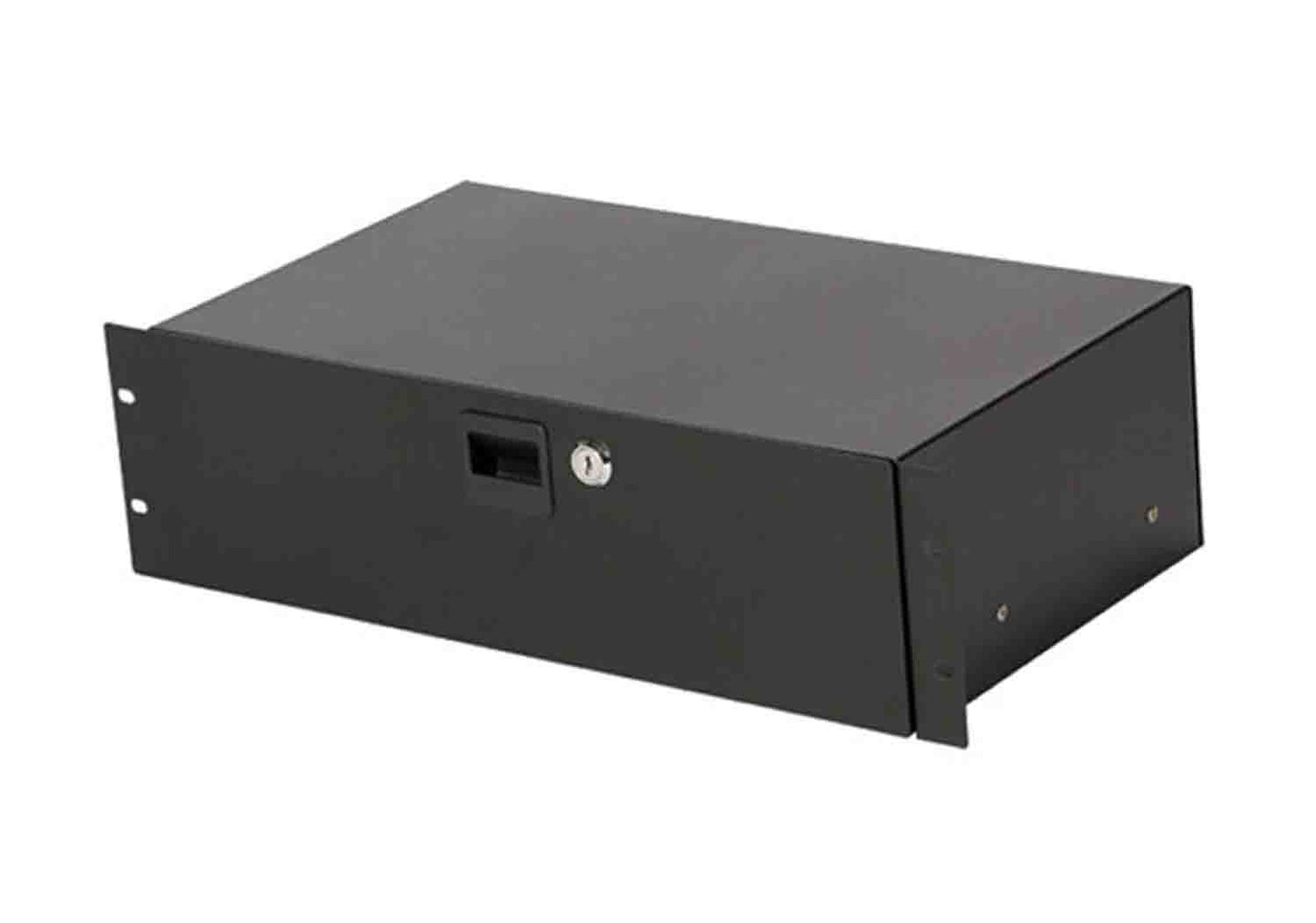 Onstage RDLS-VAR, Locking Rack Drawer - Shallow - Hollywood DJ