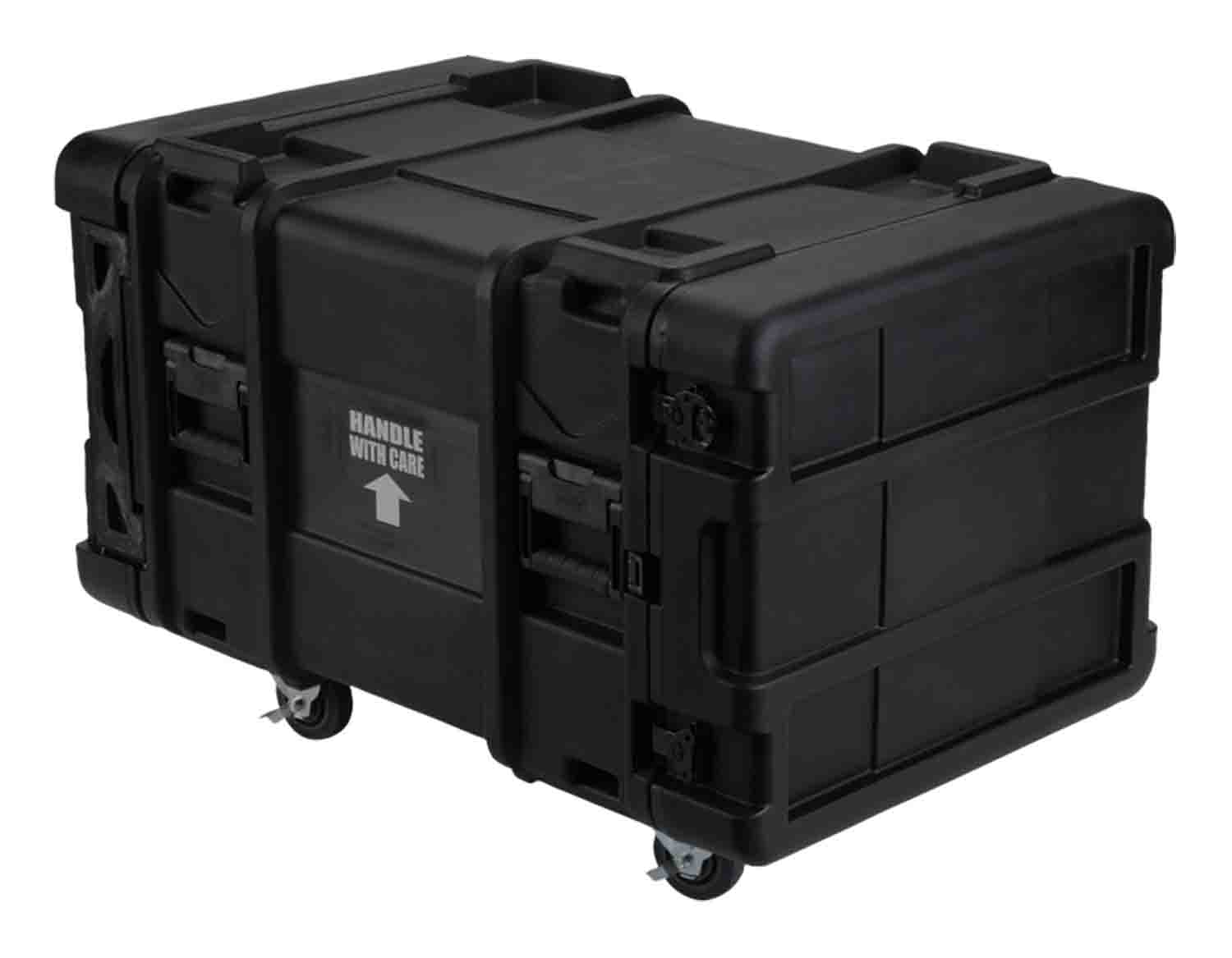 SKB Cases 3SKB-R908U28, 8U 28-Inch Deep rSeries Shock Rack Case - Hollywood DJ