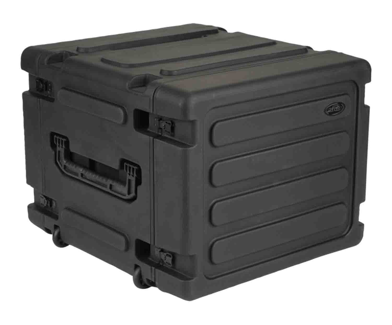 SKB Cases 3SKB-R08U20W 8U 20-Inch Deep rSeries Rolling Shock Rack - Hollywood DJ