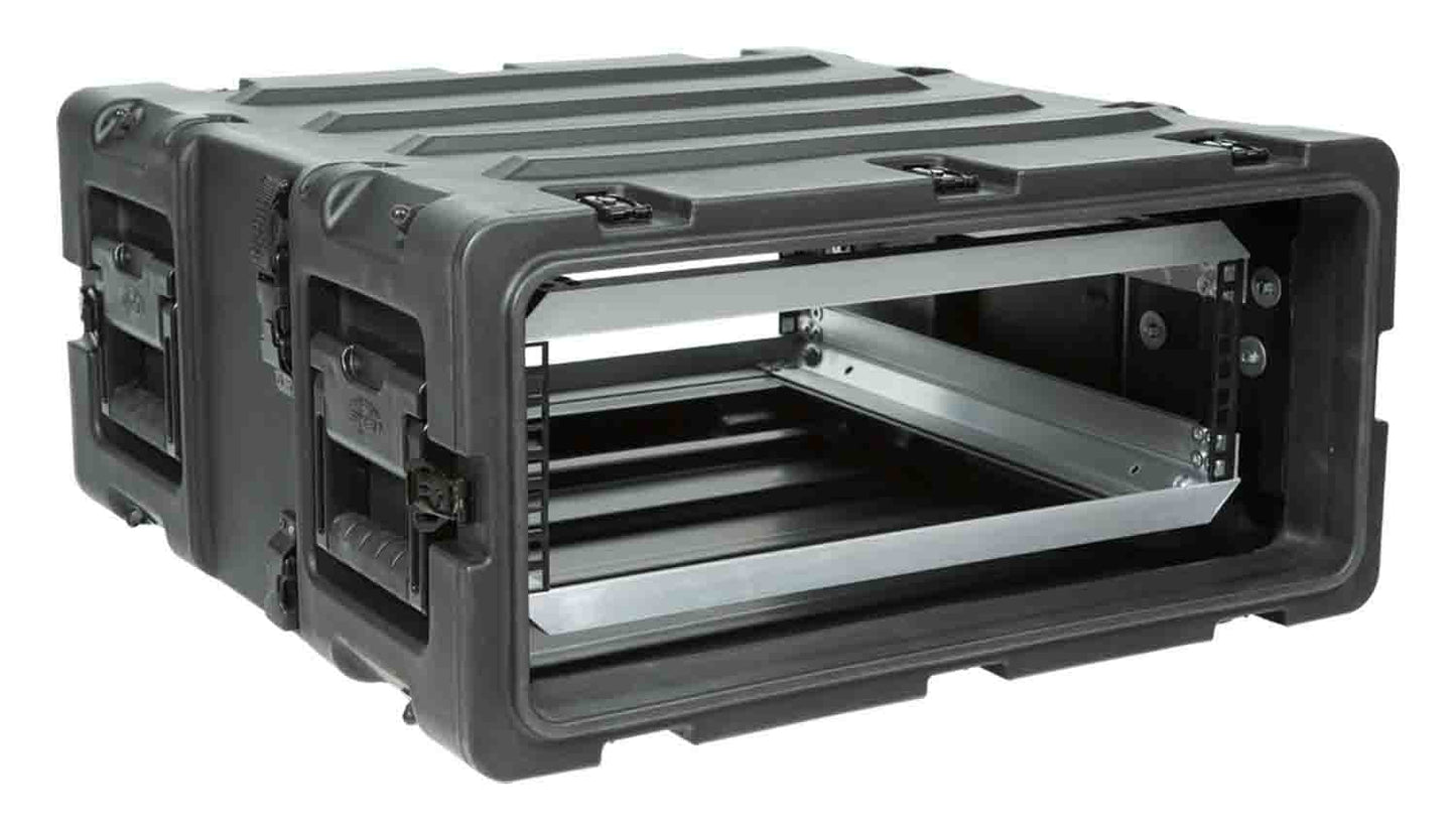 SKB Cases 3RS-3U20-22B, 3U 20-inch Static Shock Rack Transport Case - Black - Hollywood DJ