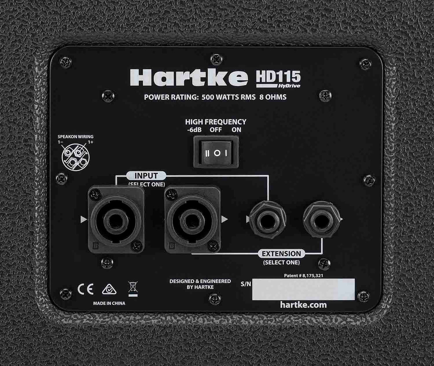 Samson HyDrive HD115, 1x15-Inch 500W Bass Cabinet