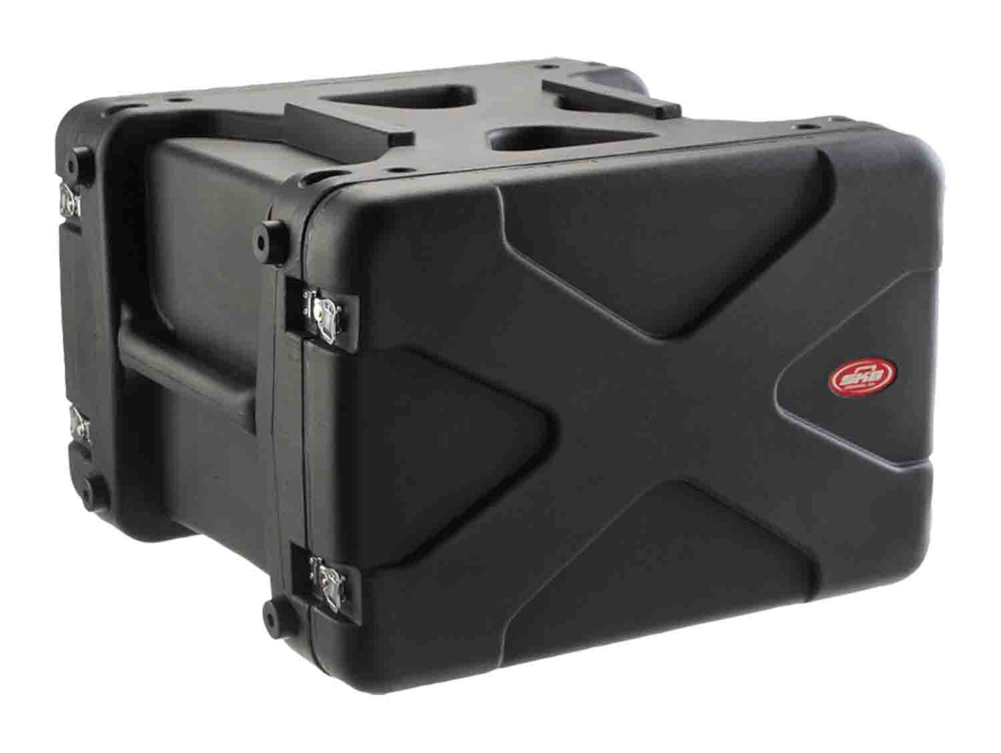 SKB Cases 1SKB-R906U20 Roto Shock Mount Rack Case - 6 RU - Hollywood DJ