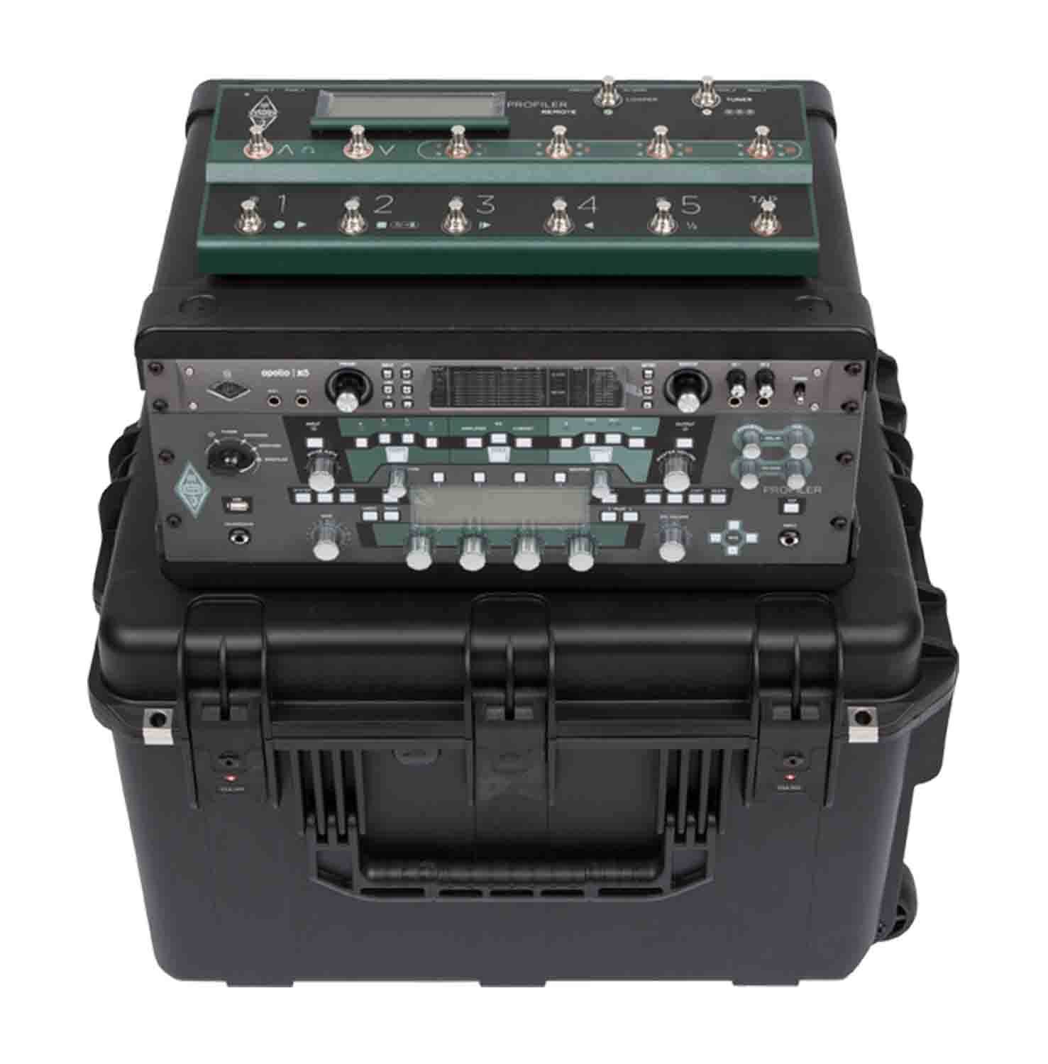 SKB Cases 3i-3614-TKBD 4U iSeries Injection Molded Guitar FX Fly Rack - Hollywood DJ