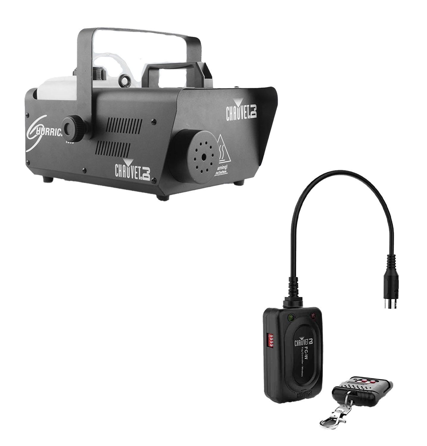 Chauvet DJ Fog Machine Package with Wireless Remote - Hollywood DJ
