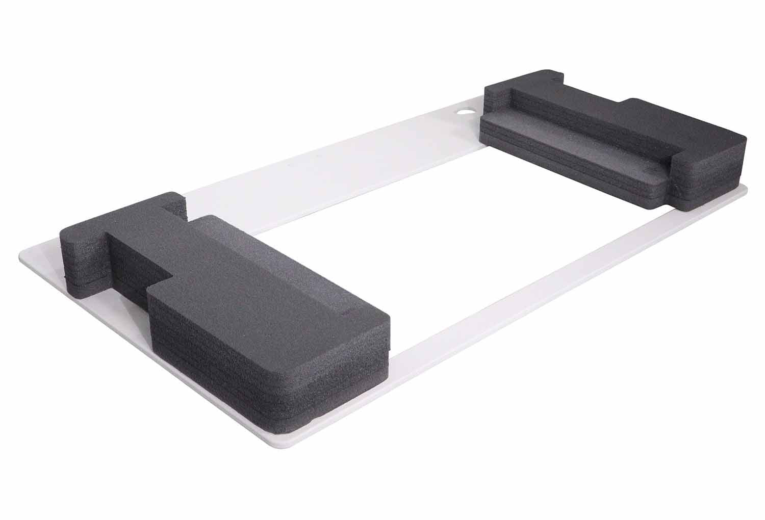 ProX XZF-DJREV7WPLATE Replacement Face Top Plate for Pioneer DDJ-REV7 Control Tower DJ Booth - White Finish - Hollywood DJ