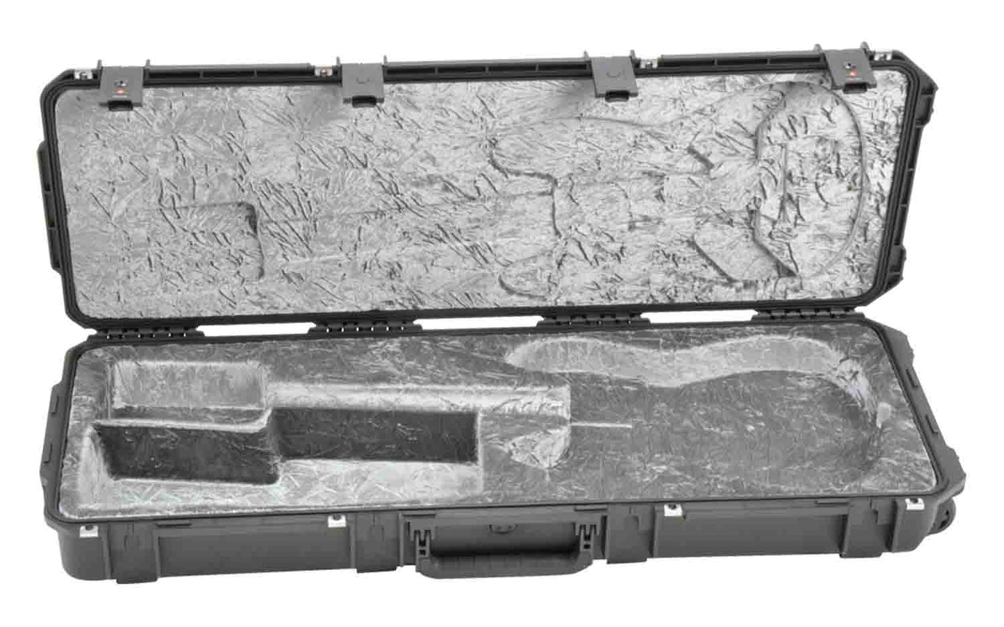 SKB Cases 3i-4214-66 iSeries Waterproof Strat/Tele Flight Case - TSA Latches with Wheels - Hollywood DJ