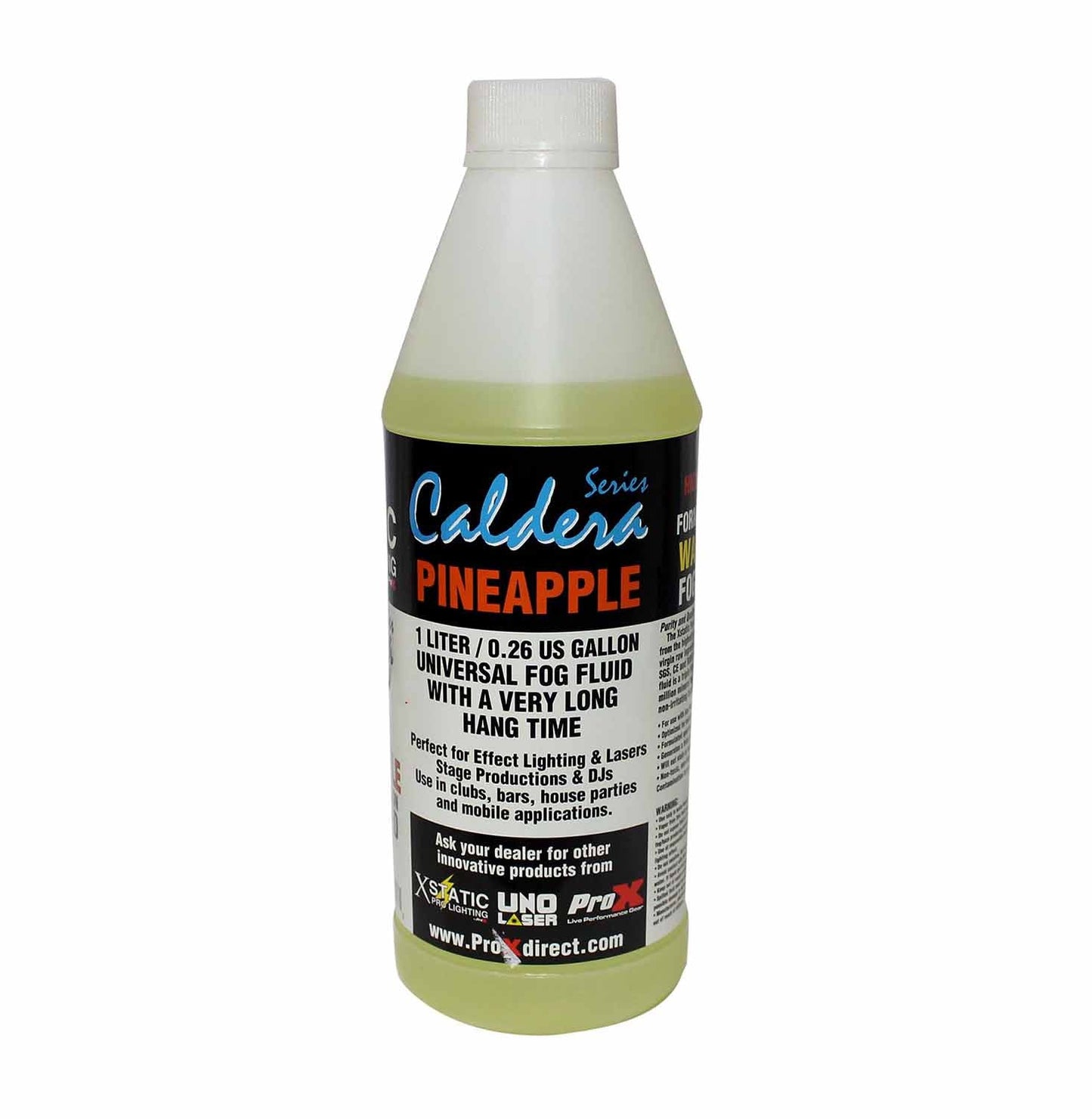 ProX FJ-Q-P Pineapple Fog Juice - 1 LITER - Hollywood DJ