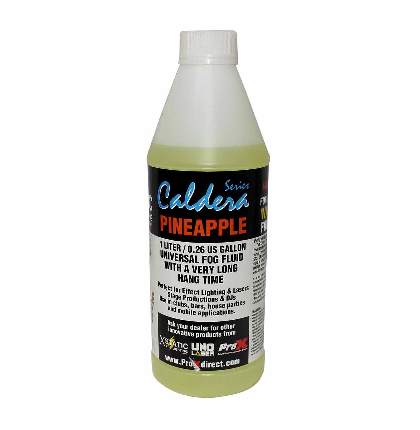ProX FJ-Q-P Pineapple Fog Juice - 1 LITER - Hollywood DJ