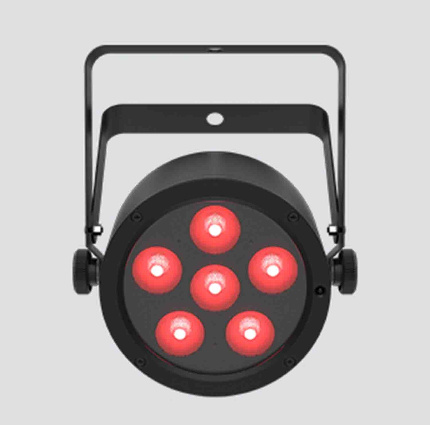 Chauvet DJ SlimPAR H6 ILS Low Profile 6-in-1 LED RGBAW+UV Par - Hollywood DJ