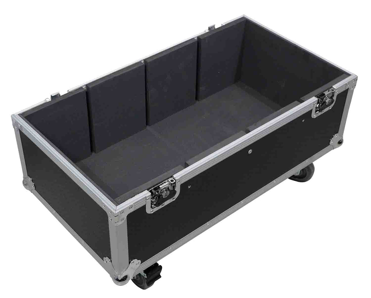 ProX XS-2X12SPW MK2 Universal ATA Flight Case - For Two 12-Inch Speakers - Hollywood DJ