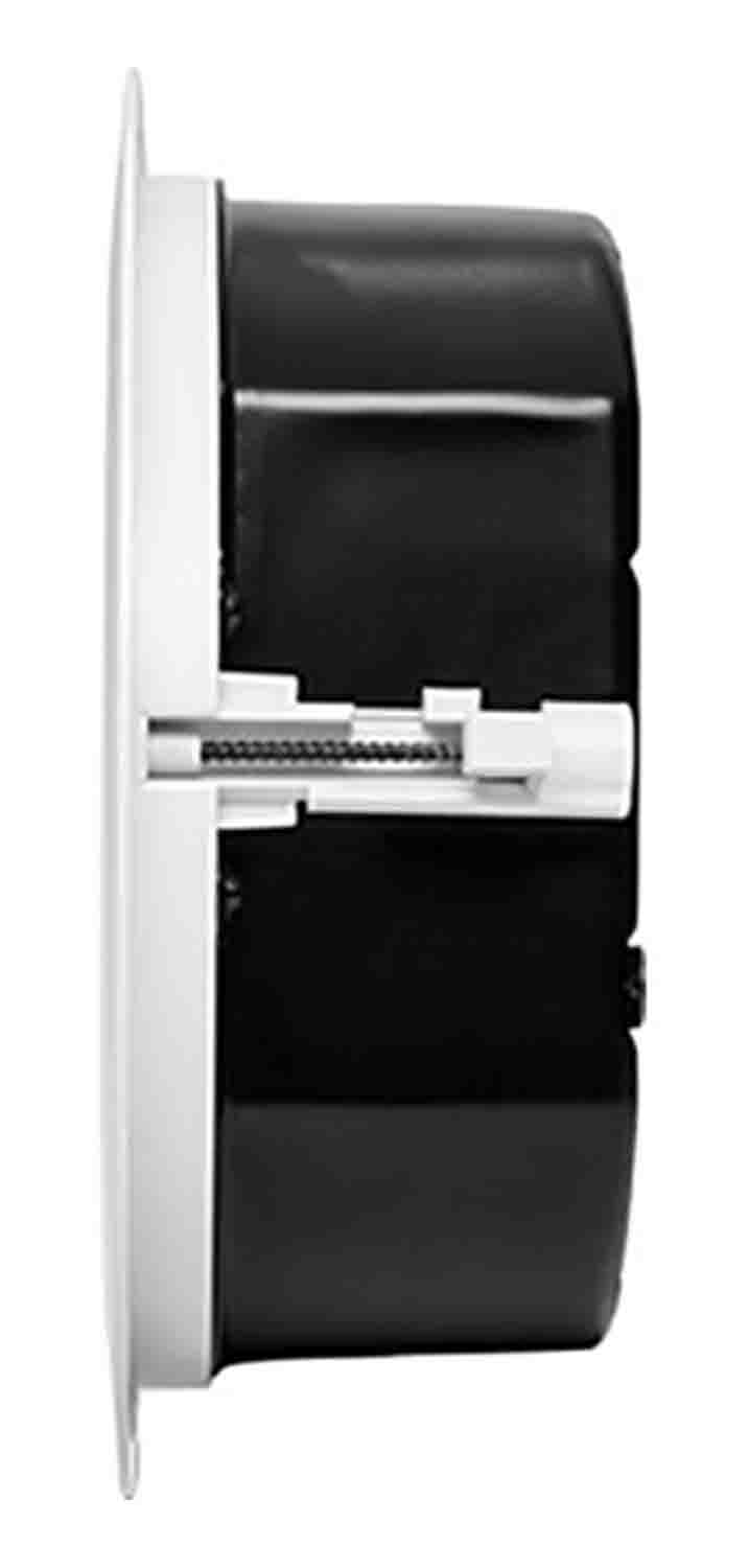 QSC AD-C4T-LP 4.5-Inch 2-Way, Low-Profile Ceiling Loudspeaker - White - Hollywood DJ
