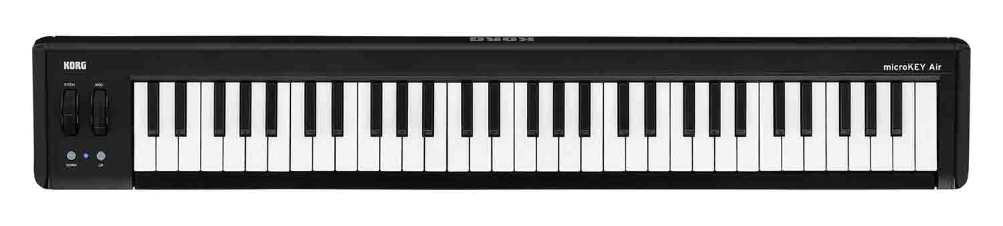 Korg microKEY Air 61 Bluetooth Midi Keyboard Controller - Hollywood DJ