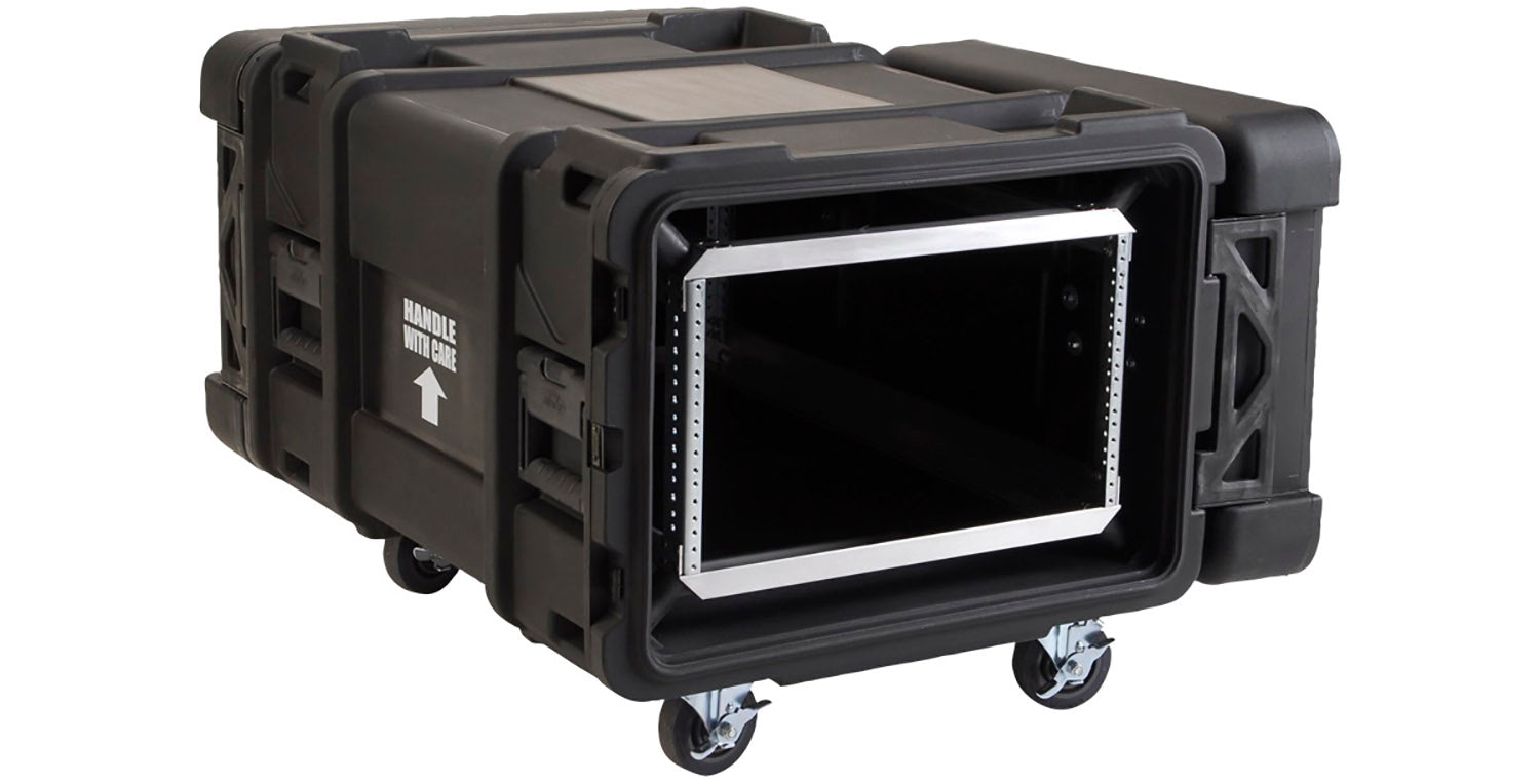 SKB Cases 3SKB-R906U30, 6U 30-Inch Deep rSeries Shock Rack Case - Hollywood DJ