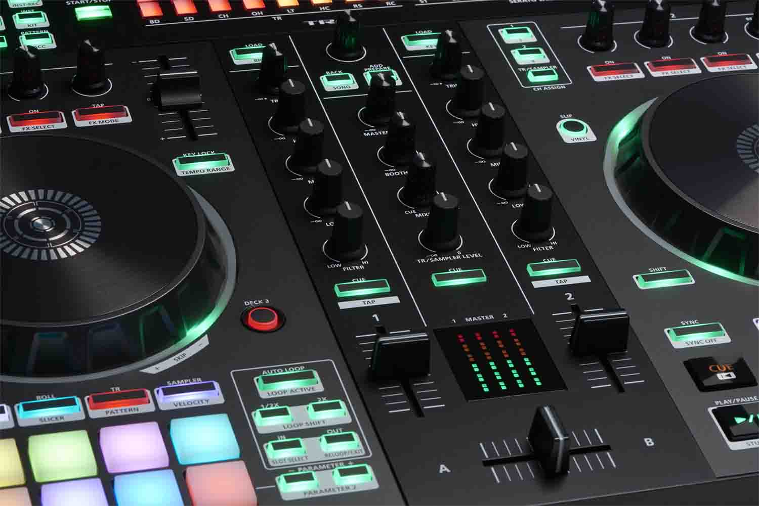 B-Stock: Roland DJ-505, 2-Deck Serato DJ Controller with Drum Machine - Hollywood DJ