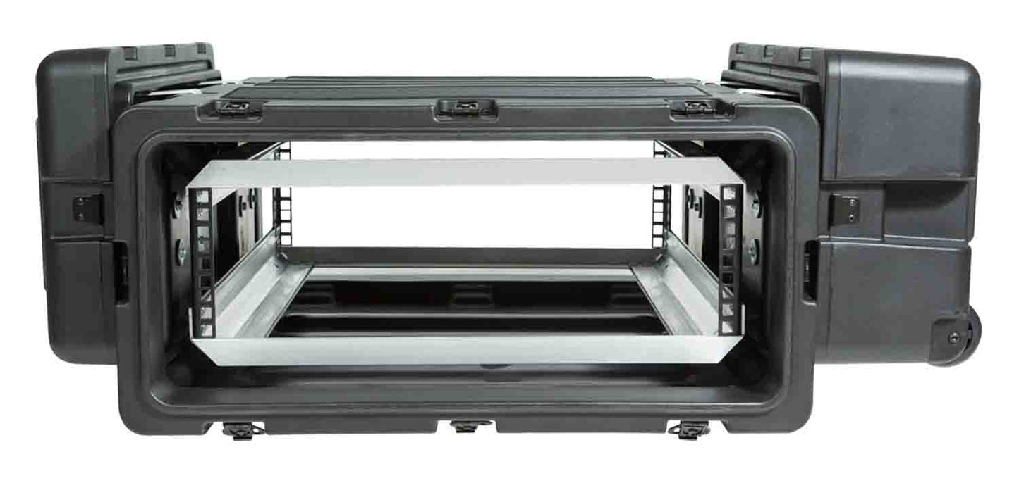 SKB Cases 3RS-3U24-25B 3U 24-inch Deep RS Series Shock Rack Case - Hollywood DJ