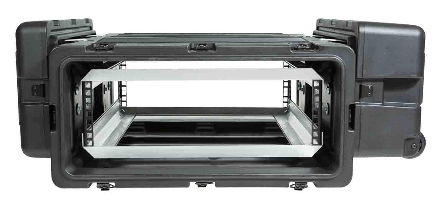 SKB Cases 3RS-3U24-25B 3U 24-inch Deep RS Series Shock Rack Case - Hollywood DJ