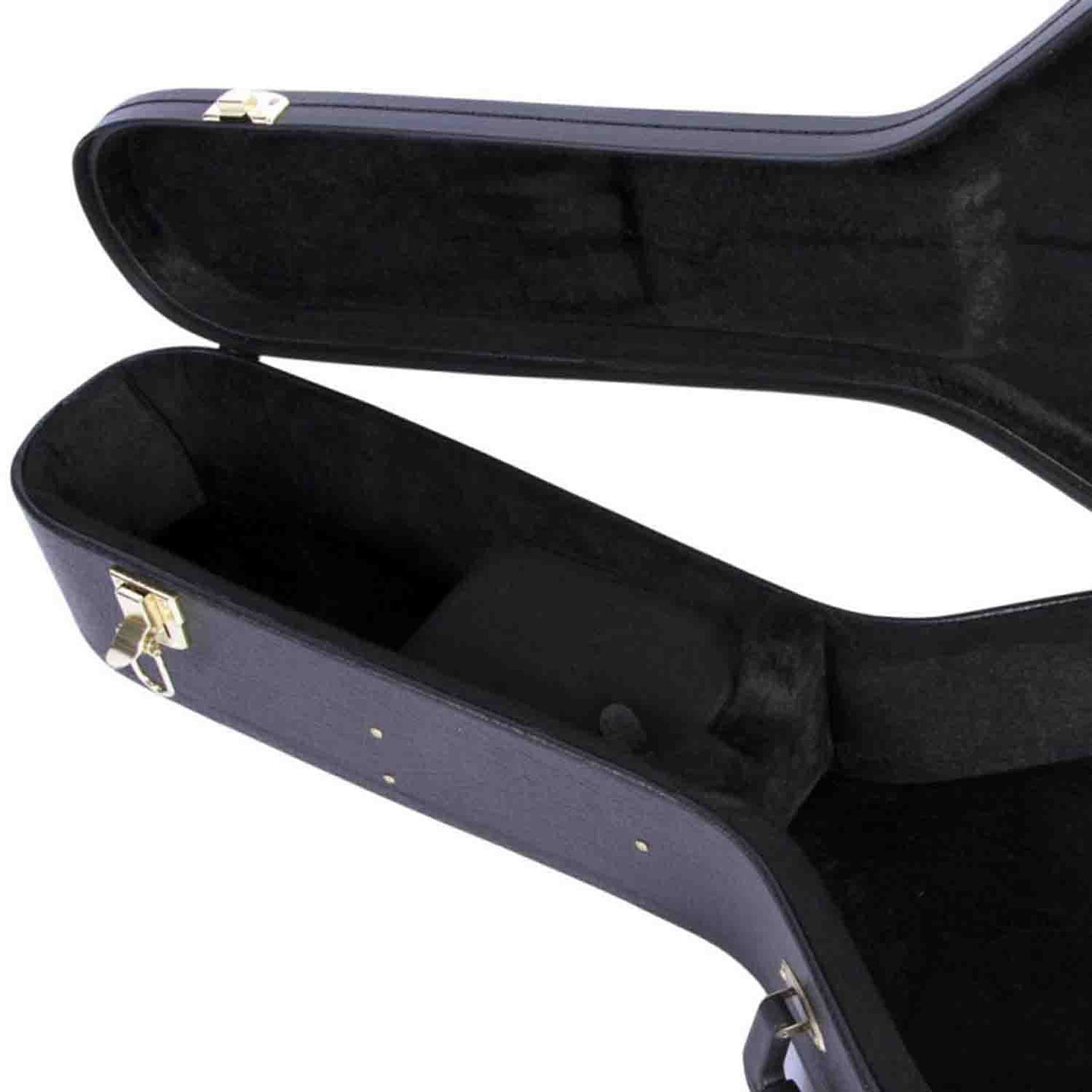 On Stage GCA5500B Hard-shell Molded Shallow-Body Acoustic Guitar Case - Hollywood DJ