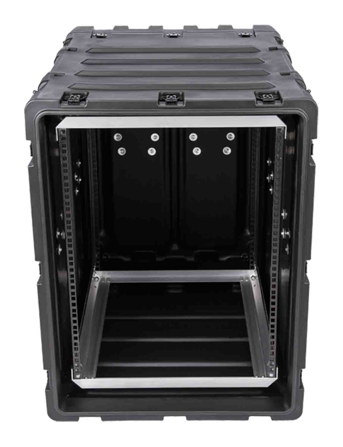 SKB Cases 3RS-14U24-25B Transport Case for 14 RU 24-Inch Deep Static Shock Rack - Hollywood DJ