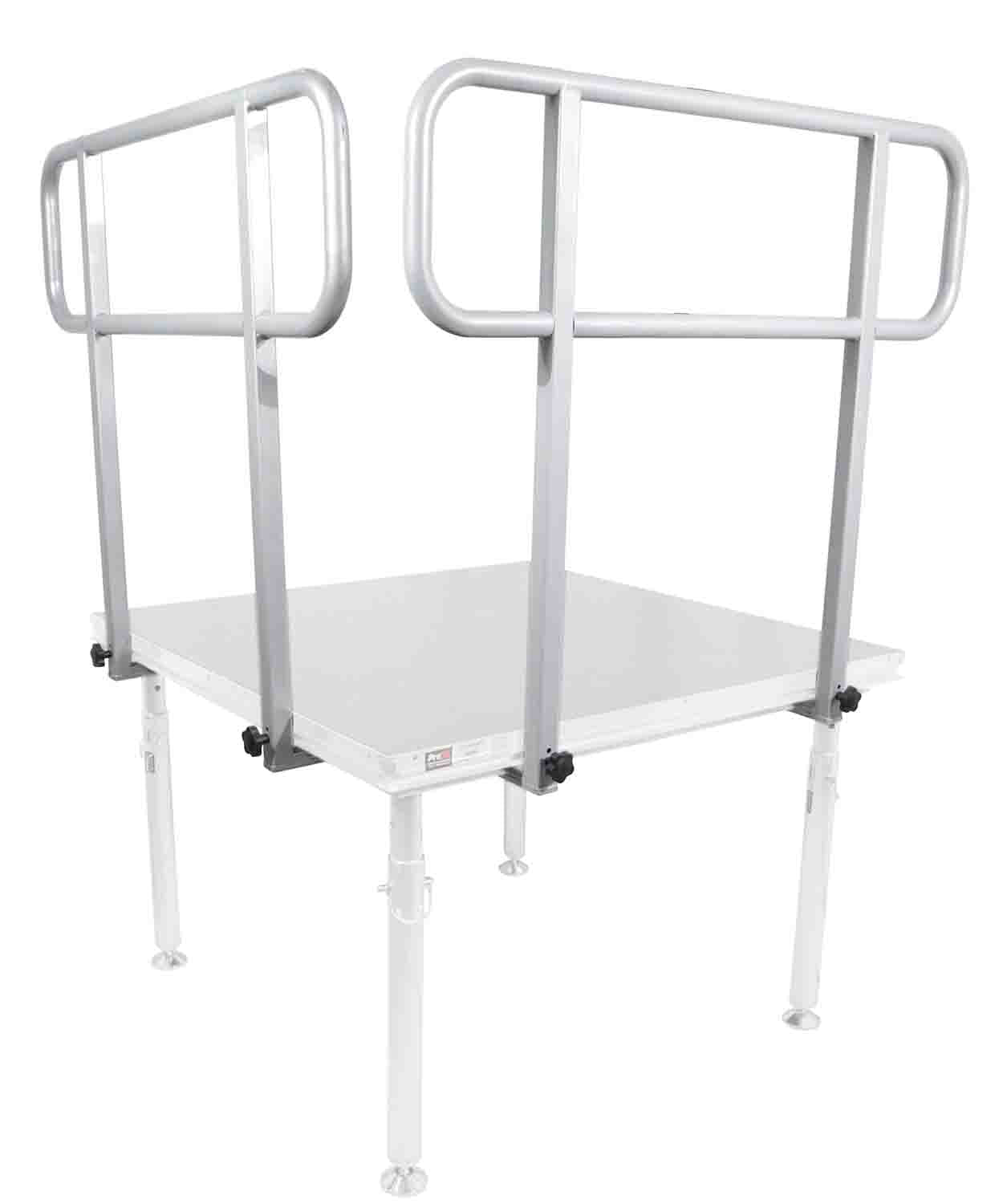 ProX XSQ-GR4FT PRO 4 ft Guardrail for StageQ and MK2 Stages - Hollywood DJ