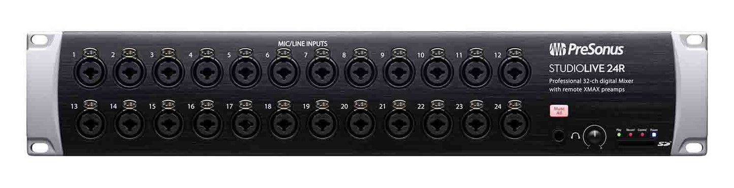 Presonus STUDIOLIVE 24R 26-Input, 32-Channel Series III Stage Box and Rack Mixer - Hollywood DJ