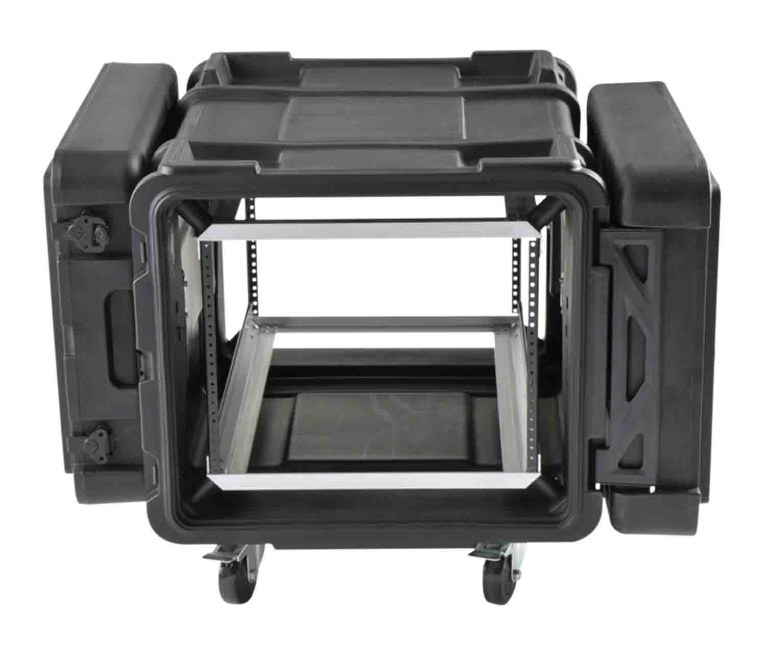 SKB Cases 3SKB-R908U30 8U 30-inch Deep rSeries Shock Rack - Hollywood DJ