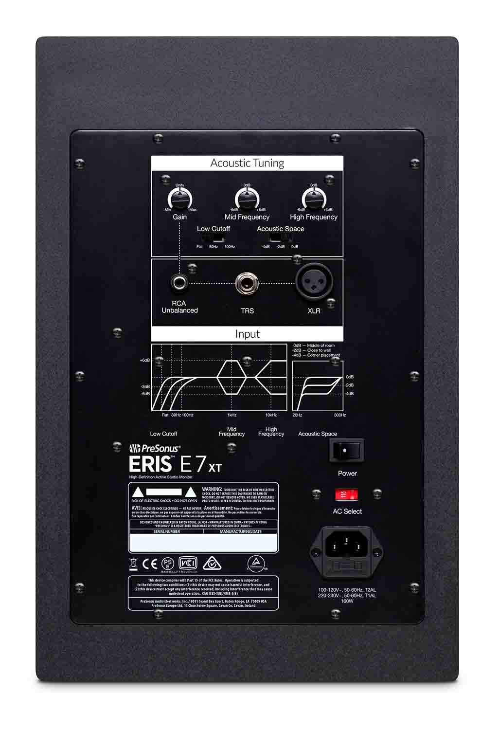 PreSonus ERIS E7 XT 6.5" 2-Way Active Studio Monitors with Wave Guide - Hollywood DJ