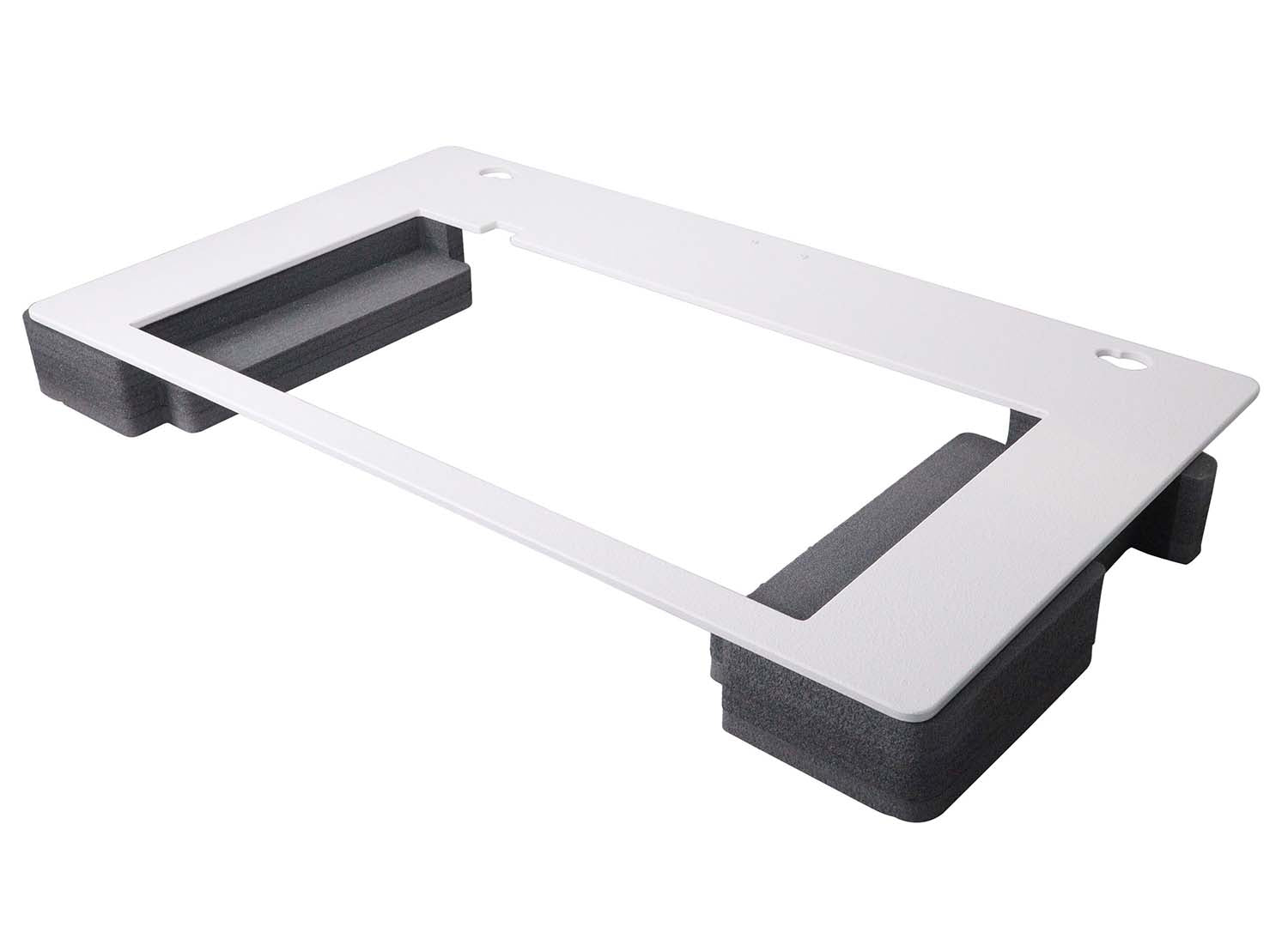 ProX XZF-DJREV7WPLATE Replacement Face Top Plate for Pioneer DDJ-REV7 Control Tower DJ Booth - White Finish - Hollywood DJ