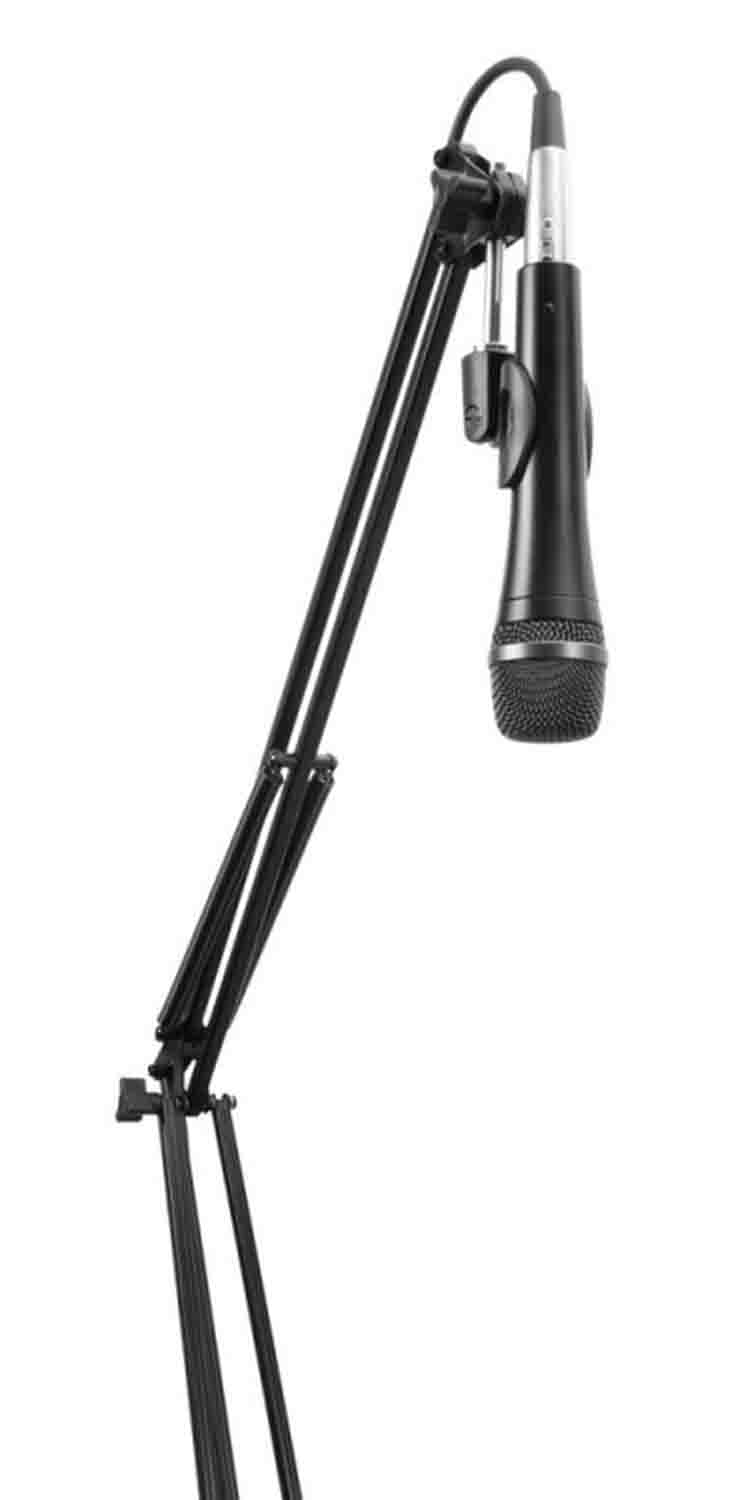 OnStage MBS5000 Broadcast/Webcast Boom Arm with XLR Cable - Hollywood DJ