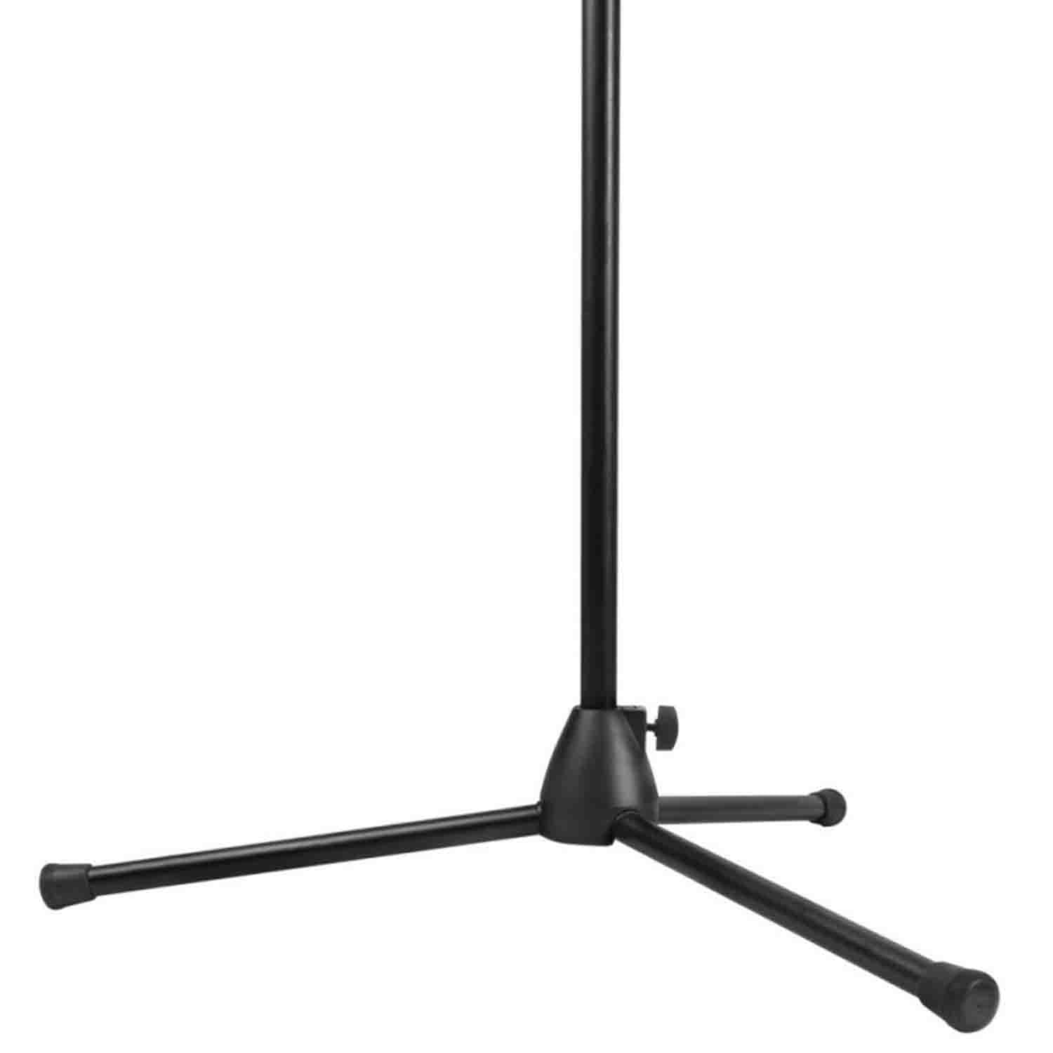 OnStage MS8301 Upper Rocker-Lug Microphone Stand with Tripod Base - Hollywood DJ