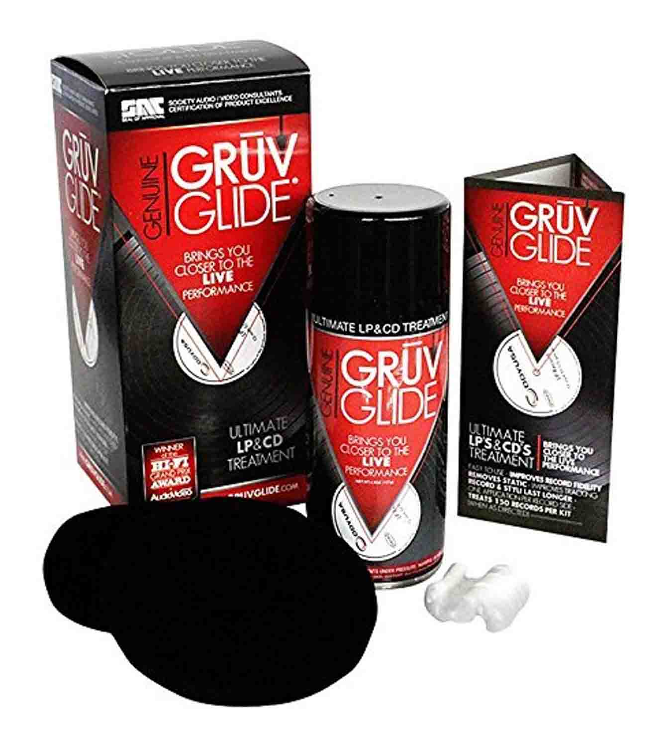 Odyssey GruvGlide LP Vinyl Record Cleaning Treatment Kit - Hollywood DJ