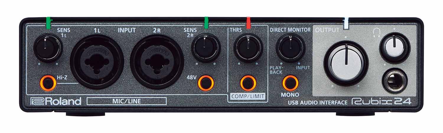 ROLAND RUBIX24 2x4 USB Audio Interface for Mac, Pc and iPad - Hollywood DJ