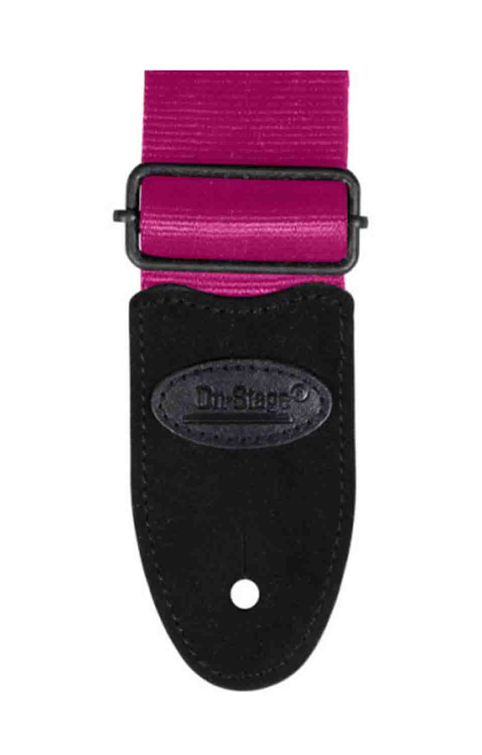 Onstage GSA20 Seatbelt Guitar Strap - Hollywood DJ