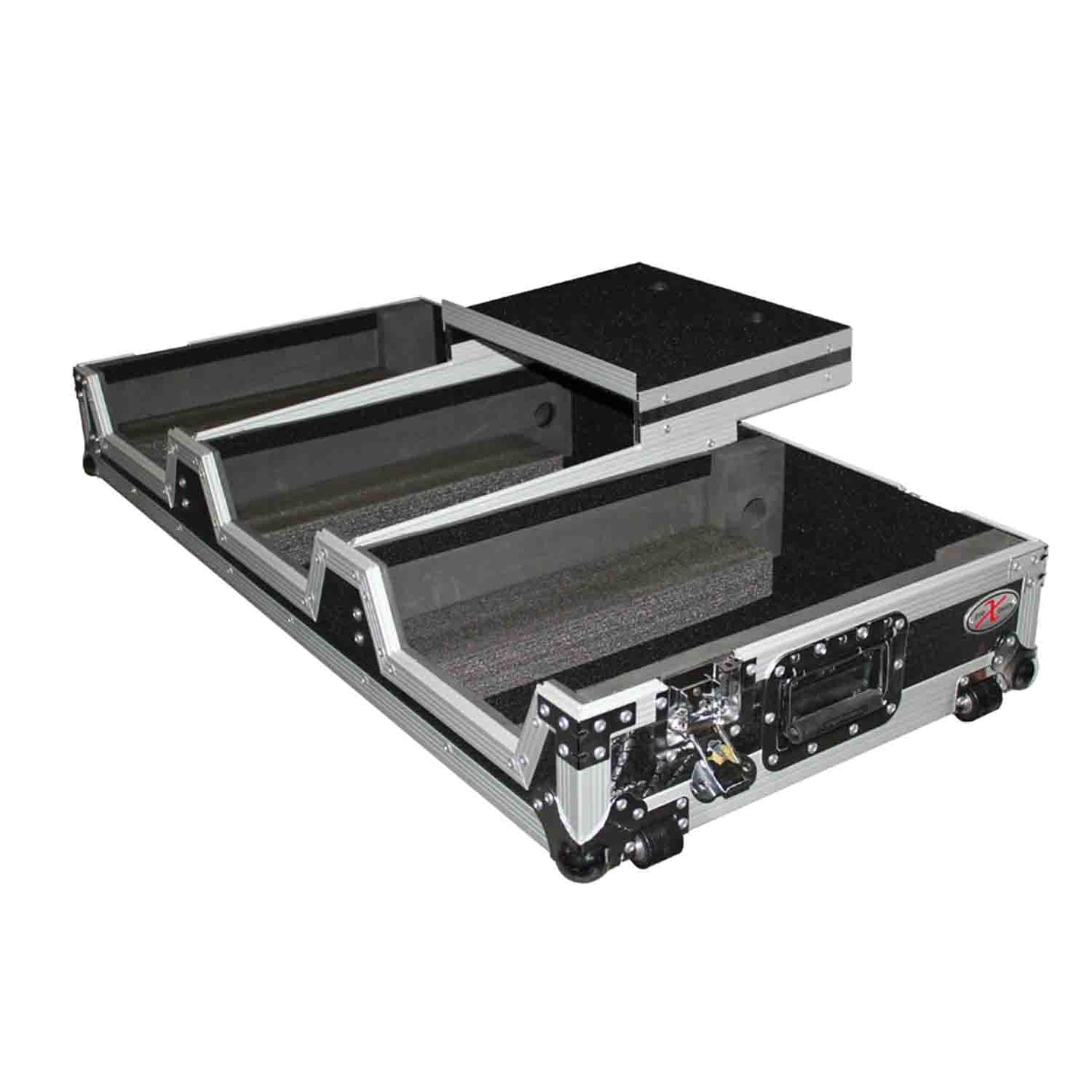 ProX XS-CDM2000WLT DJ Flight Coffin Case For Pioneer Mixer DJM900 and 2 CDJ2000NXS2 DJ Multi Player - Hollywood DJ