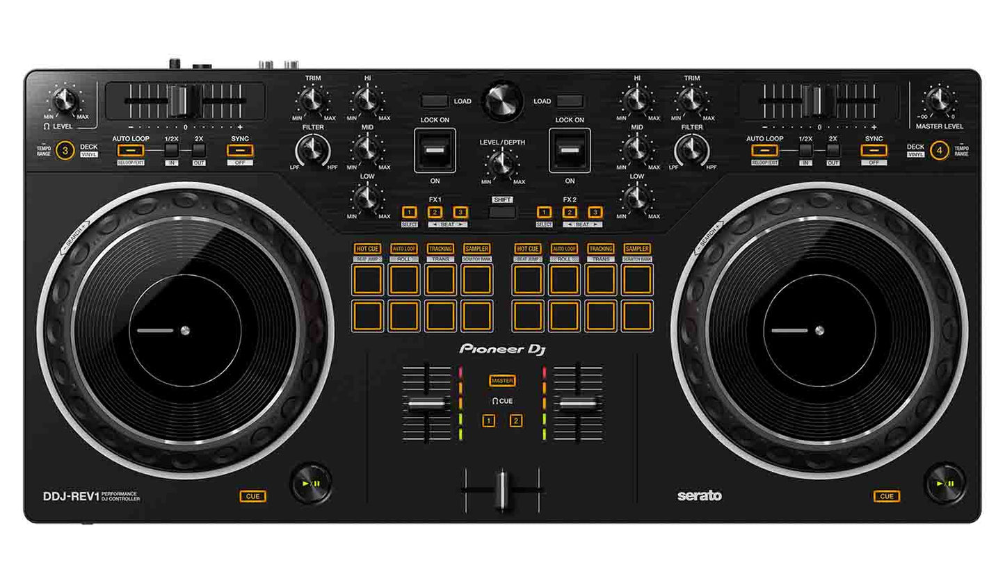 Pioneer Rev1 DJ Controller Package w/Roland Pro Earphones - Hollywood DJ