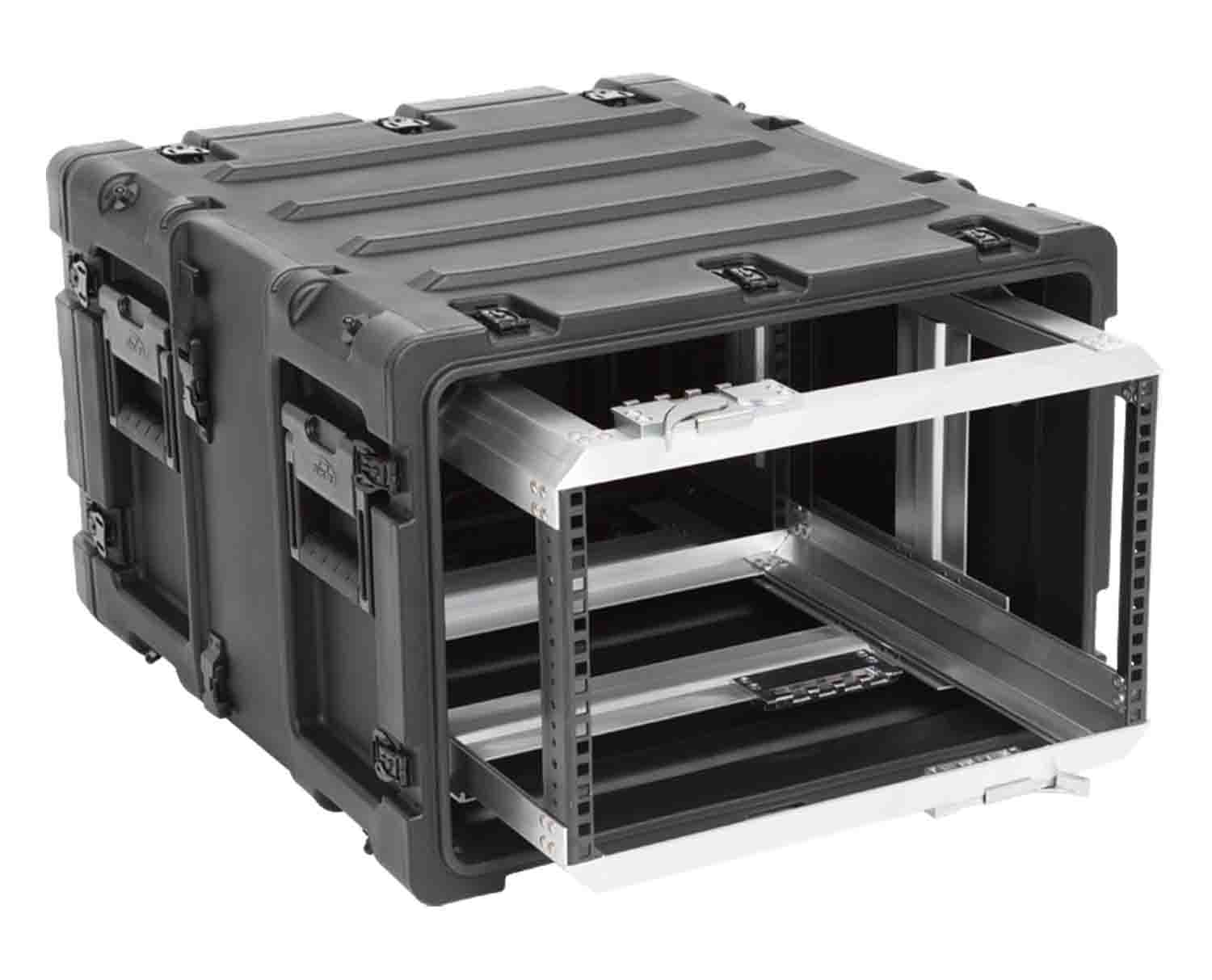 SKB Cases 3RR-6U20-22B 6U 20-inch Deep RR Series Shock Rack Case - Hollywood DJ