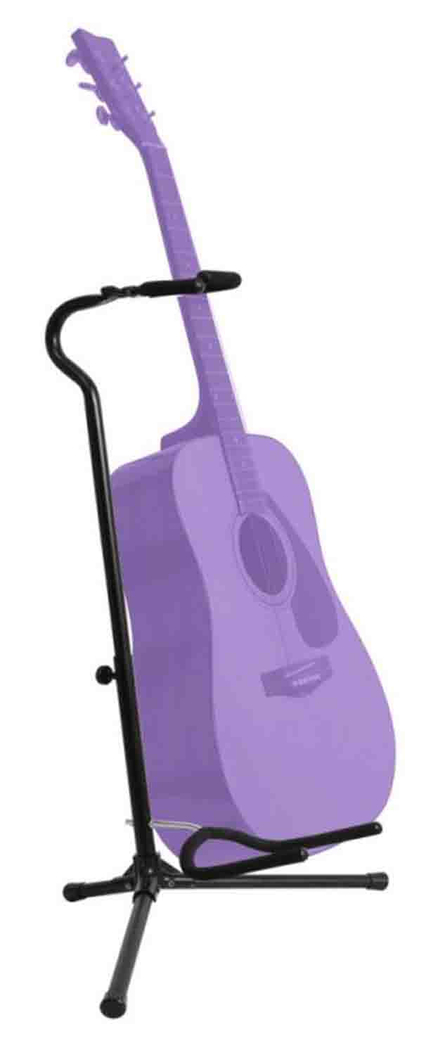 On Stage GS7153B-B Flip-It Gran Guitar Stand - Hollywood DJ
