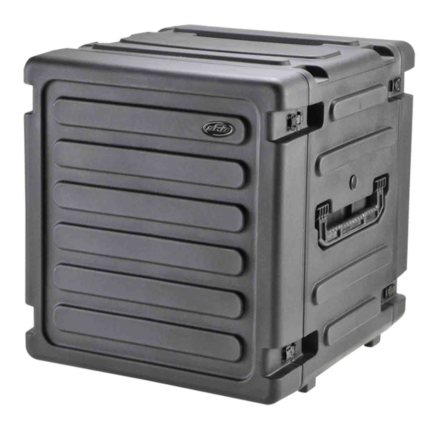 SKB Cases 3SKB-R12U20W Roto Shock Mount Rolling Rack Case 20-Inch Deep - 12 RU - Hollywood DJ