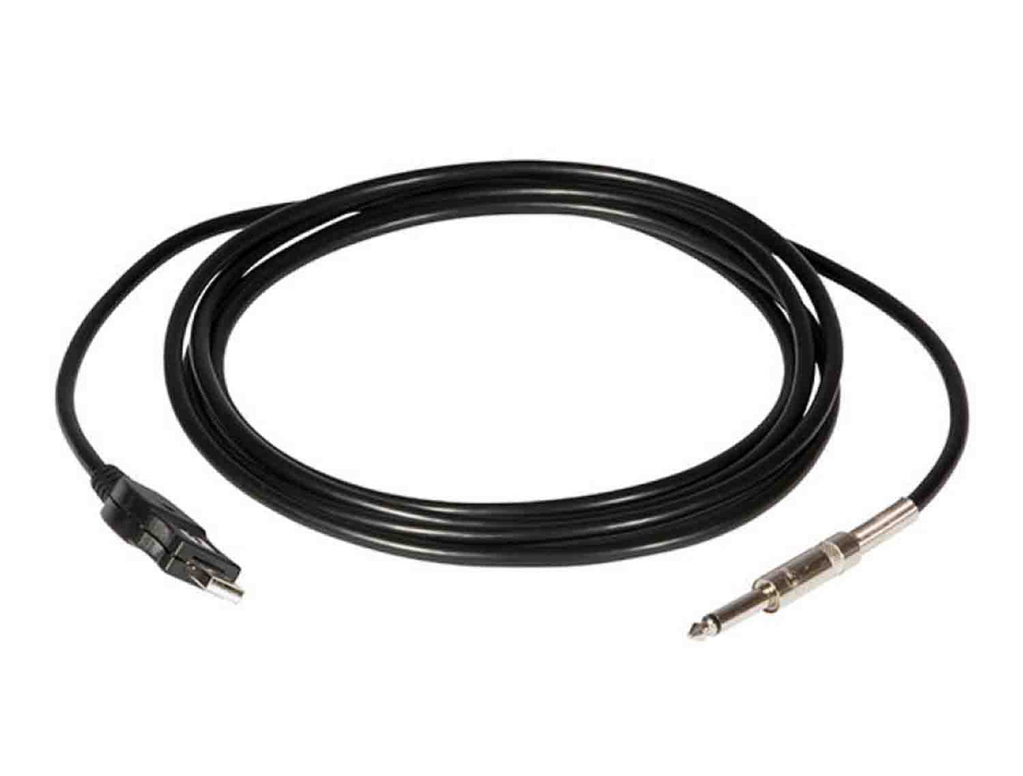 Onstage IC-10U Instrument to USB Cable - 10' - Hollywood DJ