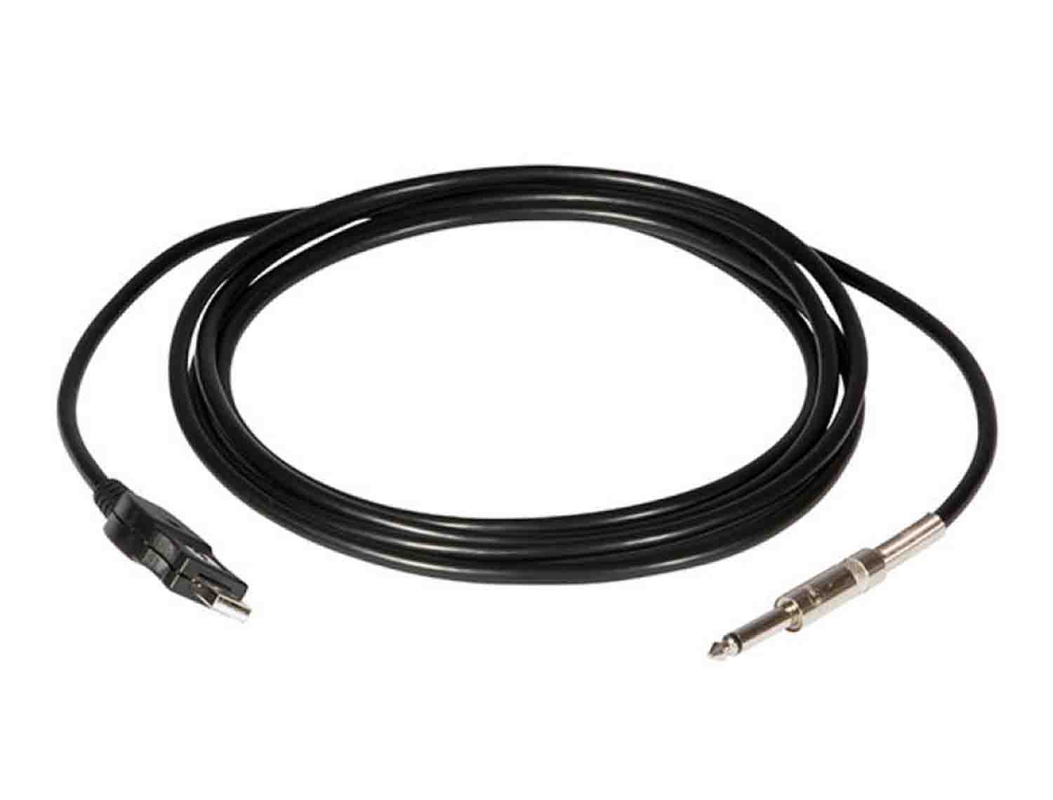 Onstage IC-10U Instrument to USB Cable - 10' - Hollywood DJ