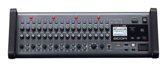 Zoom Live Track L-20R Remote Digital Mixer and Recorder - Hollywood DJ