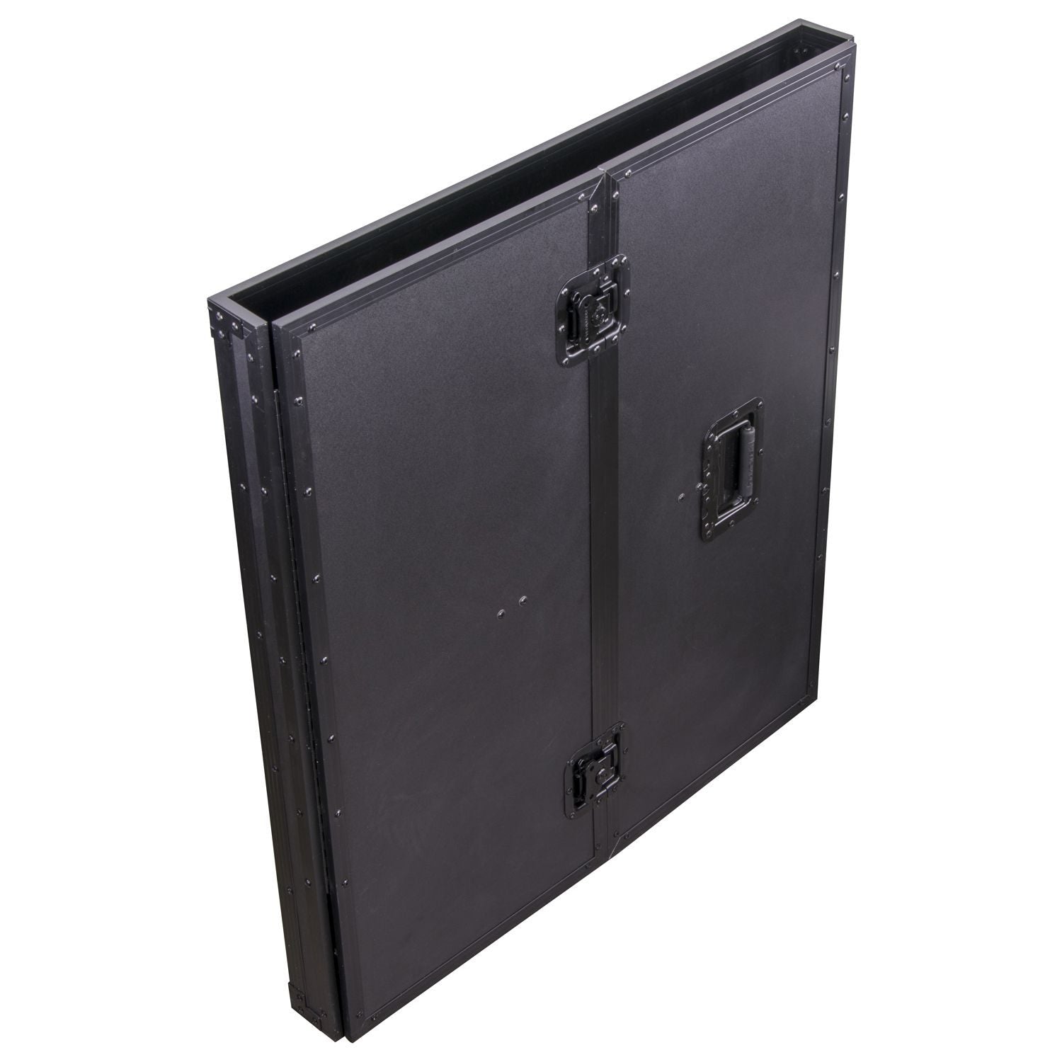 Odyssey FFX2F3336BL Tall DJ Fold-out Stand with LED Panel - 33″ Wide x 36″ - Hollywood DJ