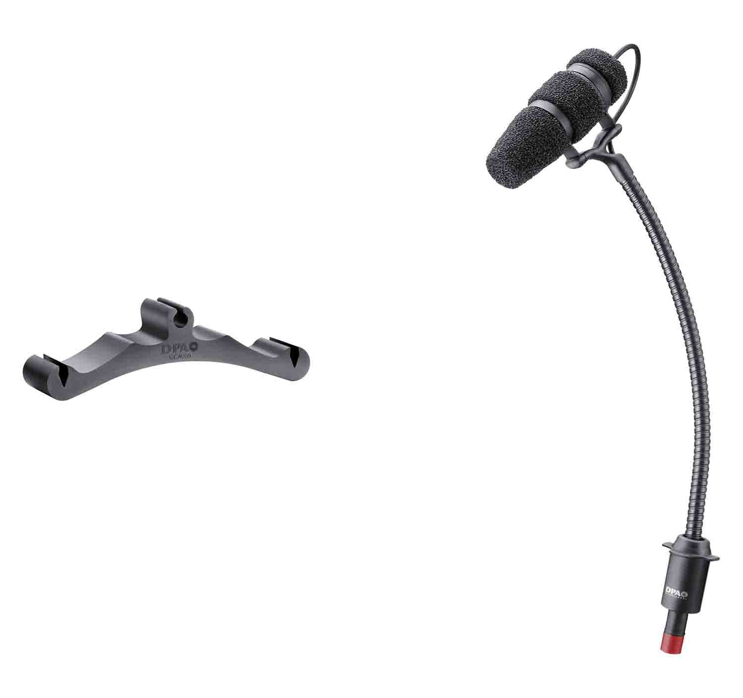 DPA Microphones 4099-DC-1-201-C Instrument Microphone Loud SPL with Clip for Cello - Hollywood DJ
