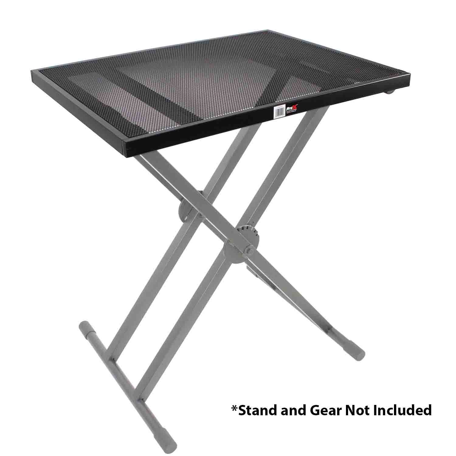 B-Stock: ProX T-KSTU DJ Table Topper for Keyboard Stand (Stand Not Included) - Hollywood DJ