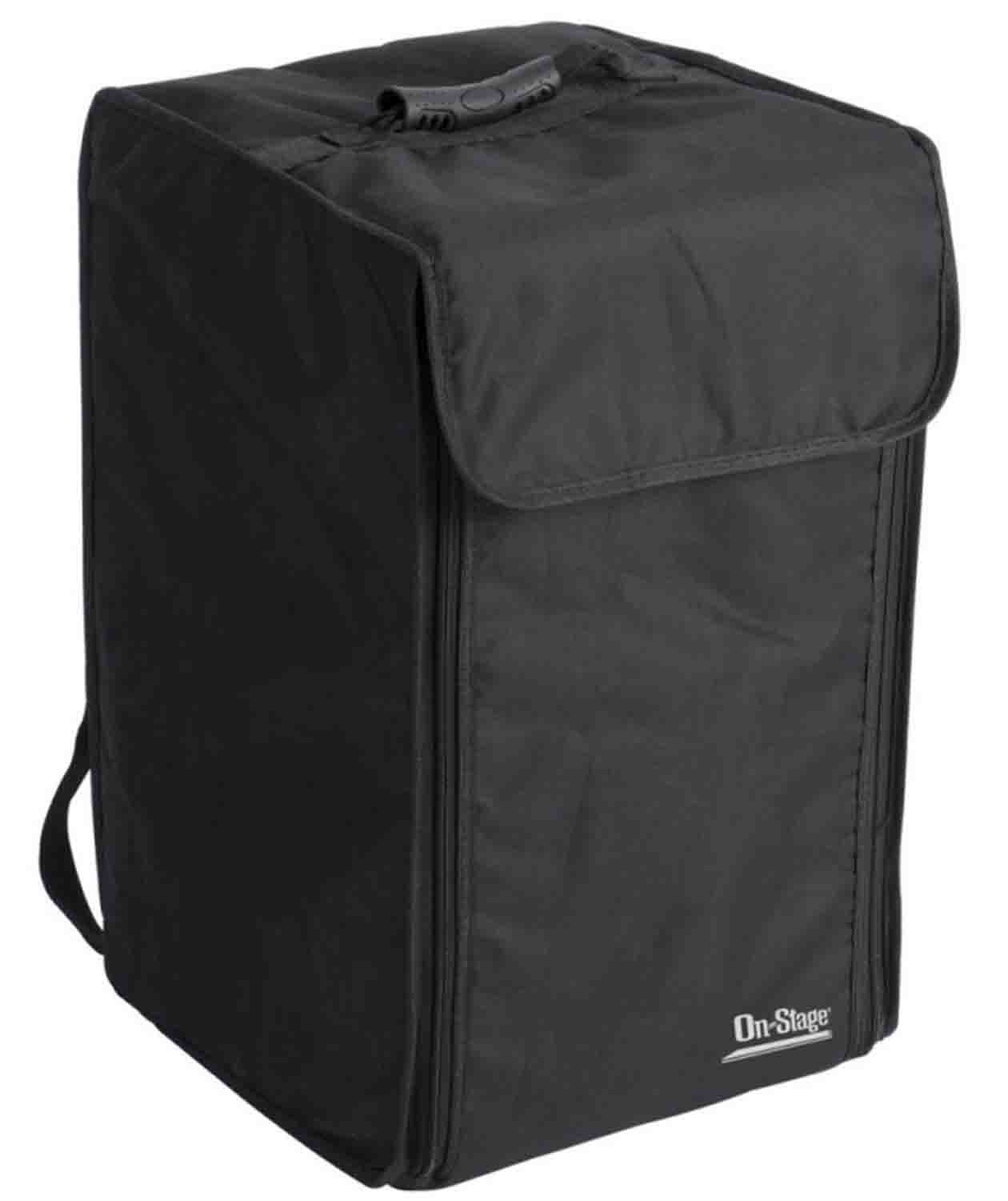 OnStage WFC3200 Fixed-Snare Cajon Drum with Gig Bag - Hollywood DJ