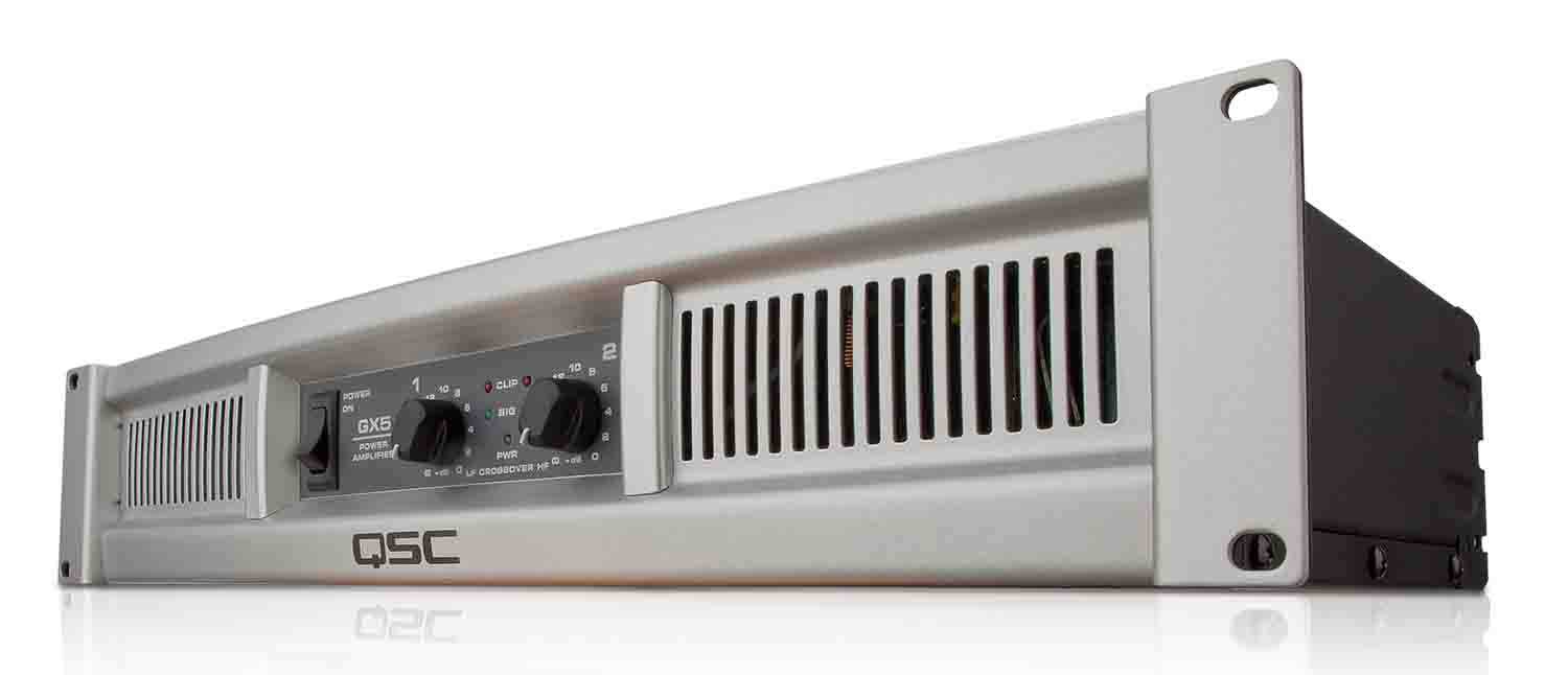 QSC GX5 2 channel Power Amplifier - 700W - Hollywood DJ