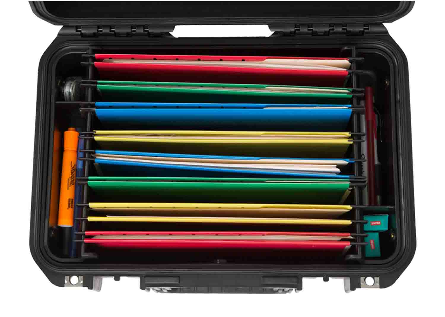 SKB Cases 3I-1610-10BF iSeries 1610-10 Waterproof Hanging File Case - Black - Hollywood DJ