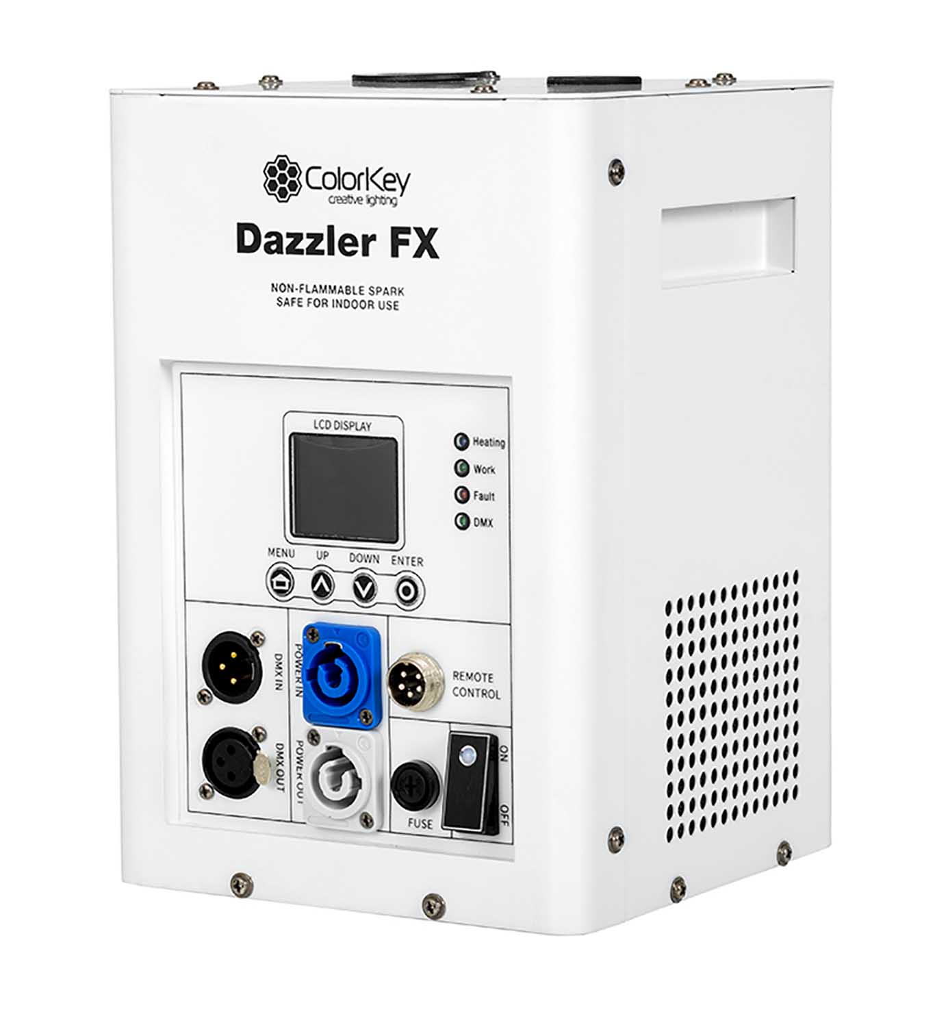 ColorKey CKU-7701 Dazzler FX Cold Spark Machine - White - Hollywood DJ