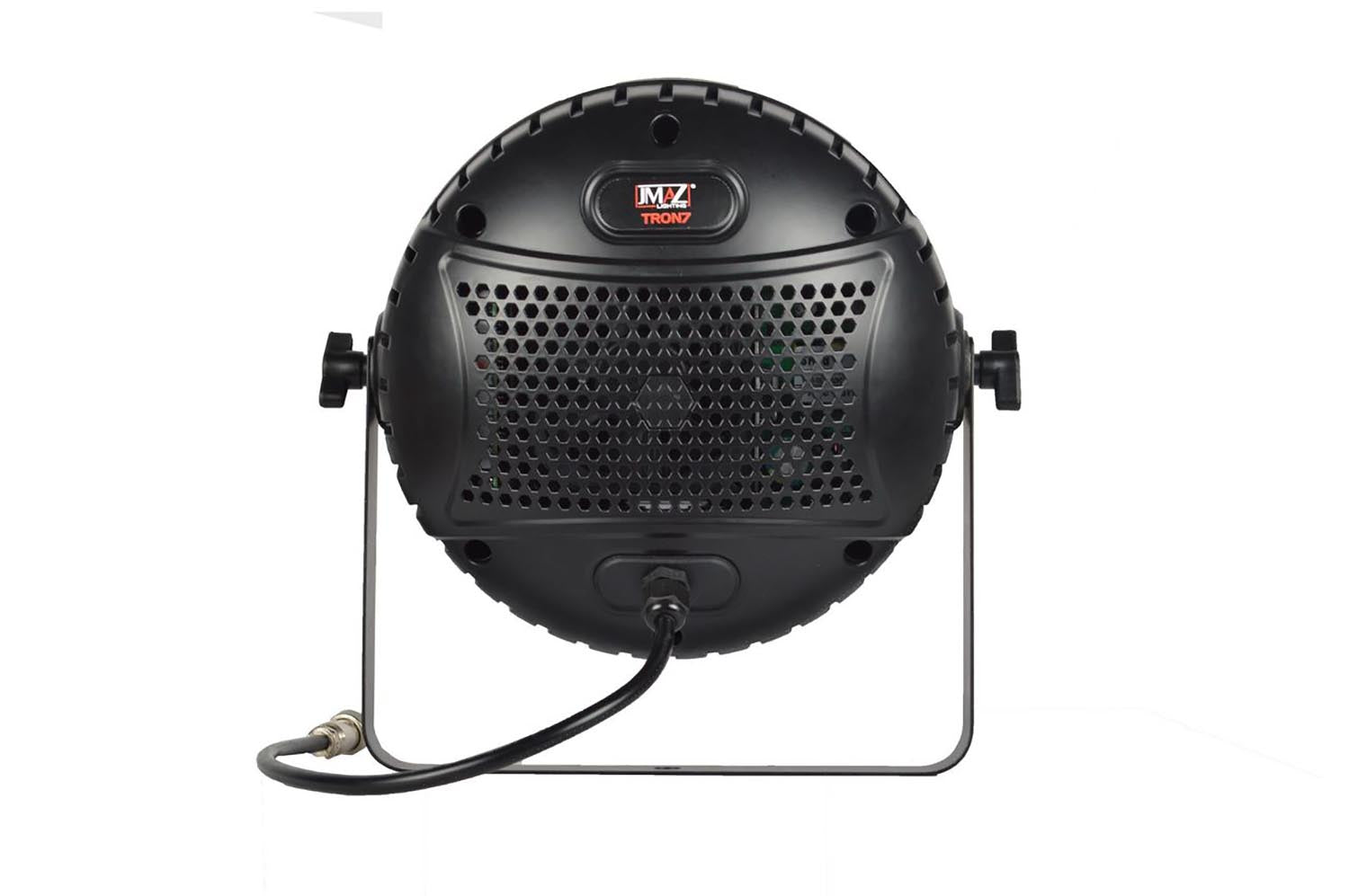 JMAZ Versa Flex Par TRON7, 7 x 10-Watt (RGBW) LEDs and 60 x 0.2 Watt RGB LEDs - Pair - Hollywood DJ