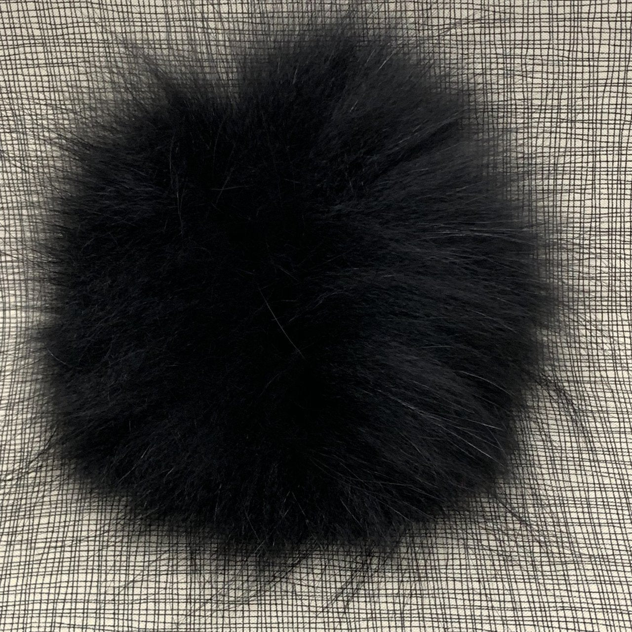 Big Bad Wool Raccoon Pom Pom XL 15 cm